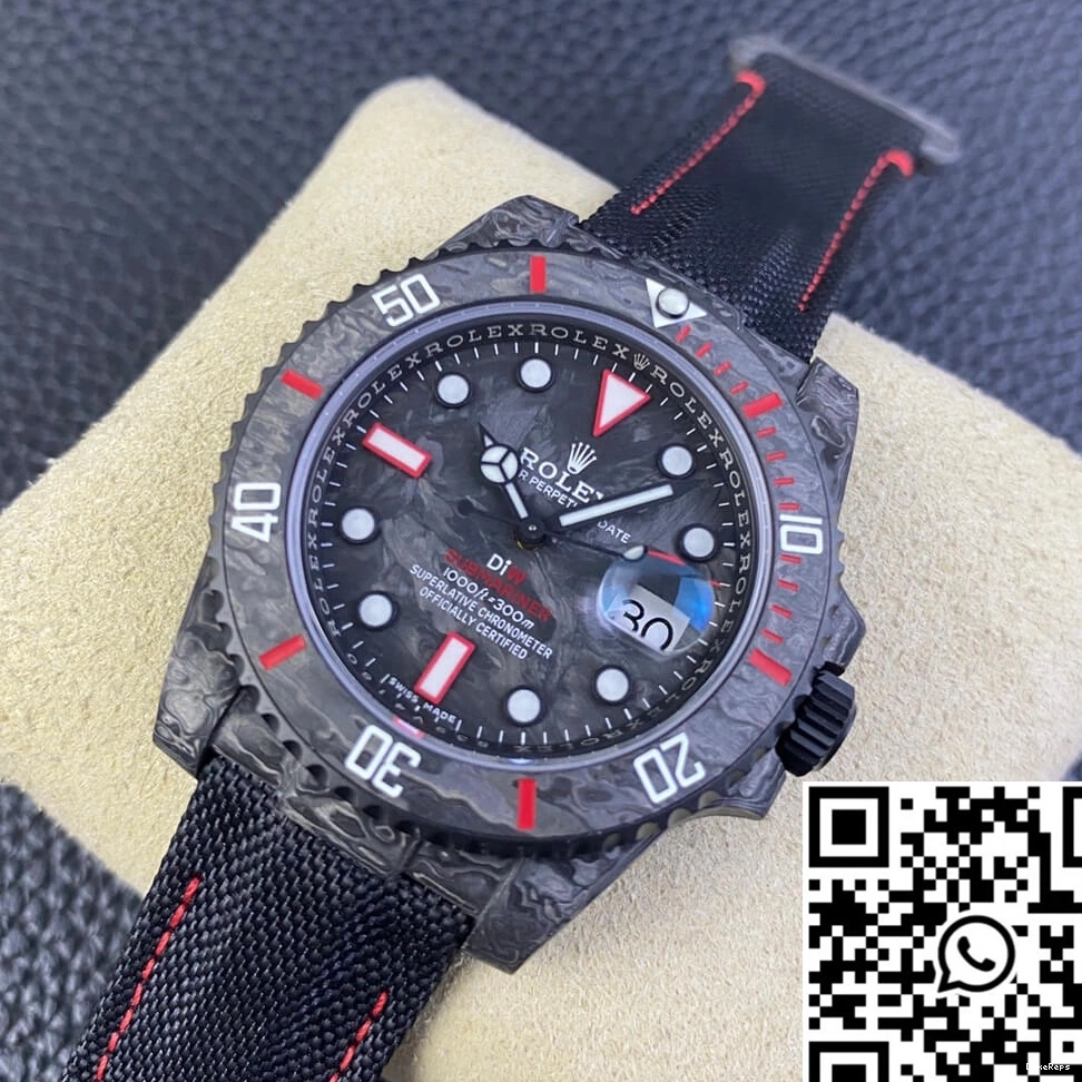 DIW VS Velcro Rolex Factory Strap Nylon Submariner 0910